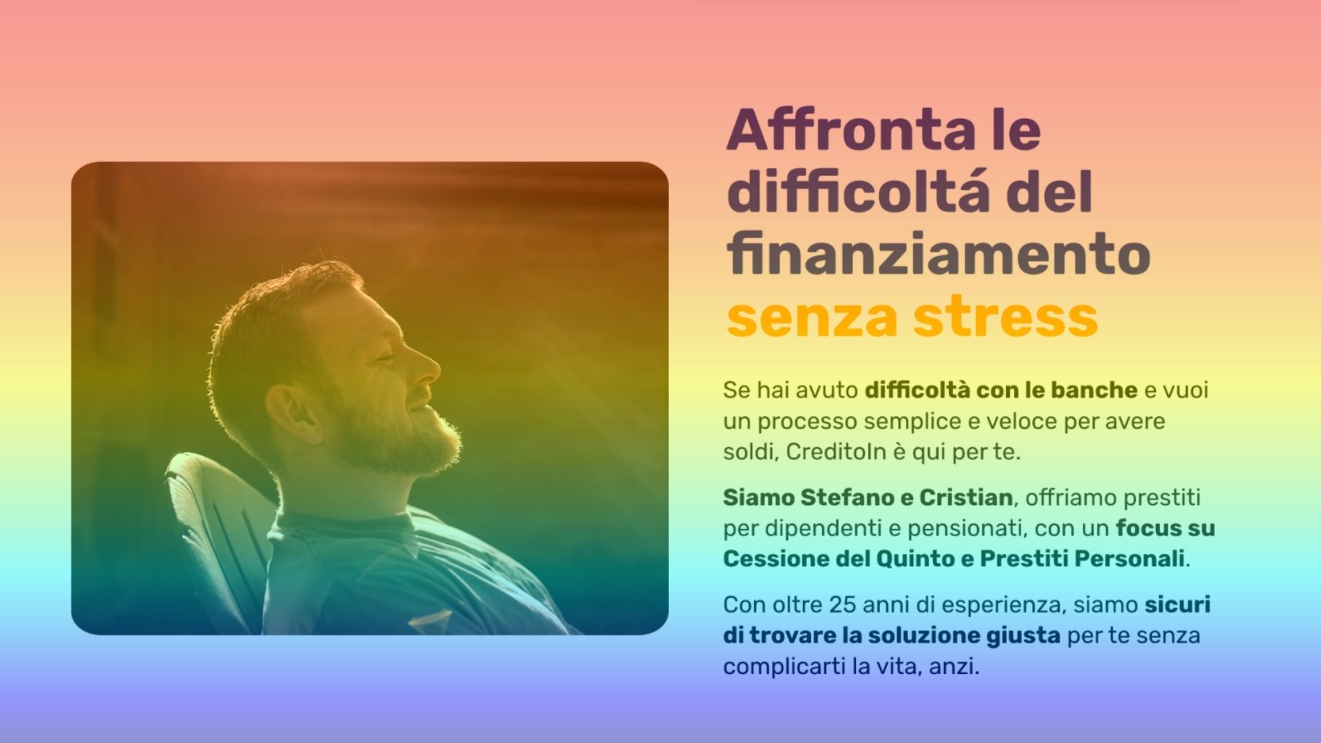 Una mappa di calore basata sul tracciamento degli occhi che mostra dove gli utenti si soffermano maggiormente su una landing page.