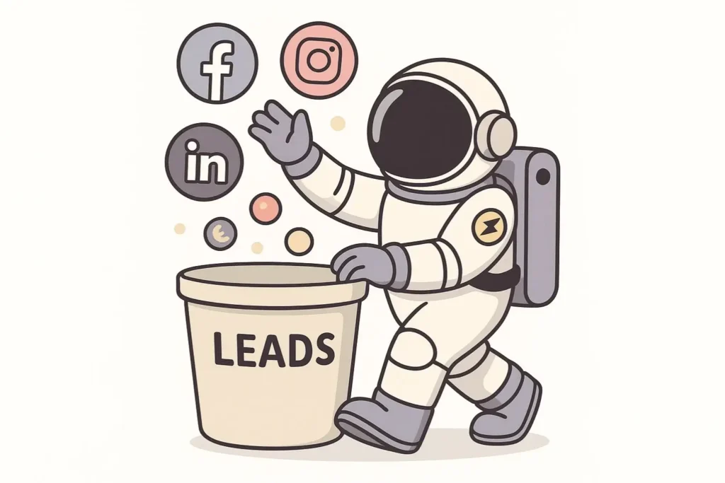 Generazione lead da social media