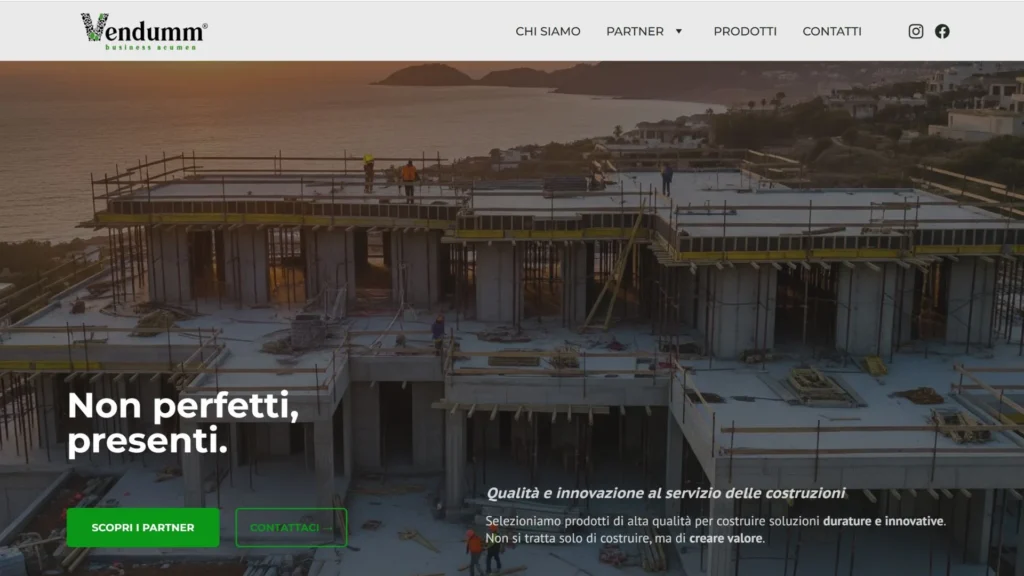 Esempio di Landing Page sviluppata da BeAve Studio (1)