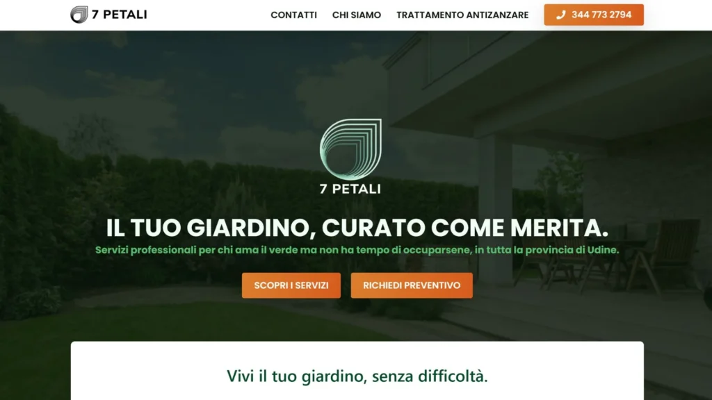 Esempio di Landing Page sviluppata da BeAve Studio (3)