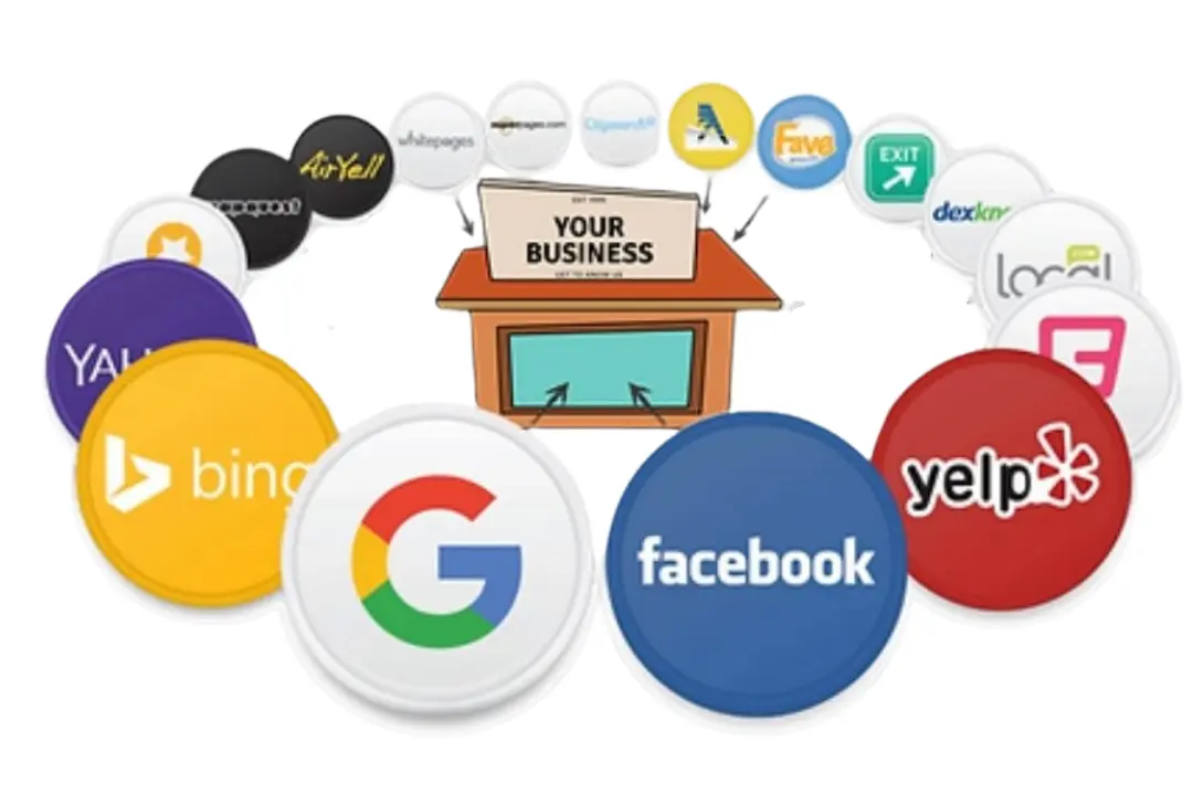 Logo Google e altre directory che aiutano la SEO locale tramite citazioni